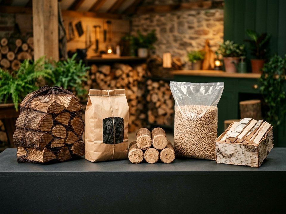 Берёзовые дрова в сетках 40 л Томилино